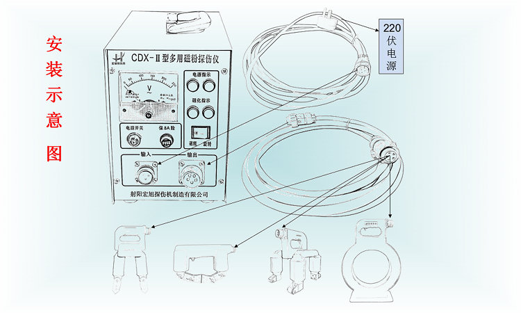 CDX-2型交流多用小蝌蚪黄APP安裝圖示