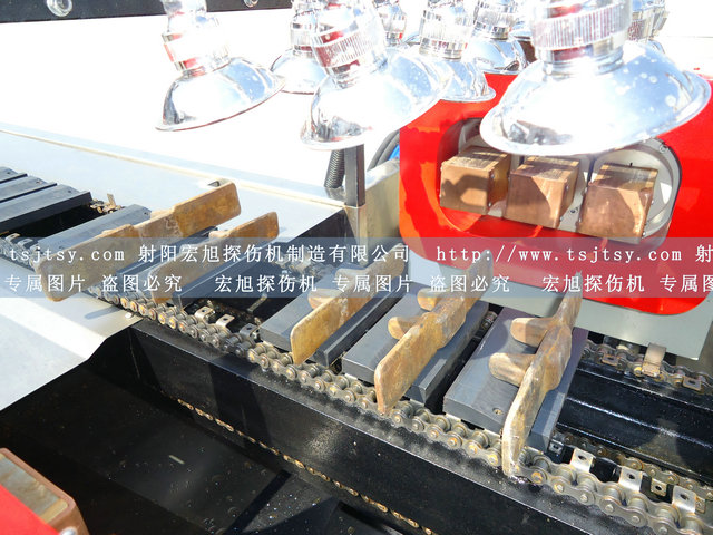 產品名稱：鐵齒熒光磁粉探傷檢測線
產品型號：HCDG-2000
產品規格：台